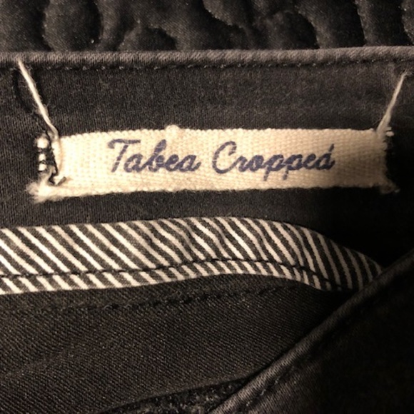 Laurèl Tabea Cropped Black Jeans Sz 6 - Picture 11 of 15